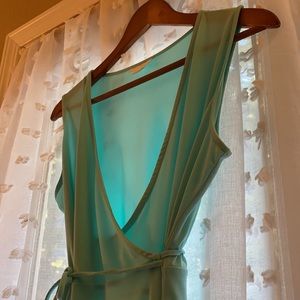 Charter Club Sleeveless Turquoise Blouse